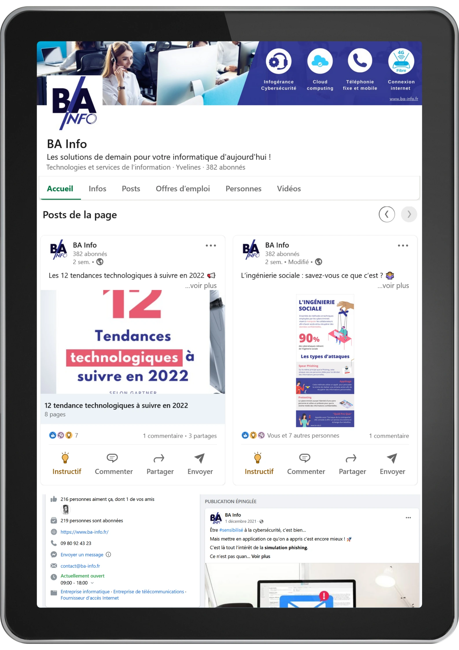 page-reseaux-soxiaux-bainfo Page réseaux sociaux BA INFO
